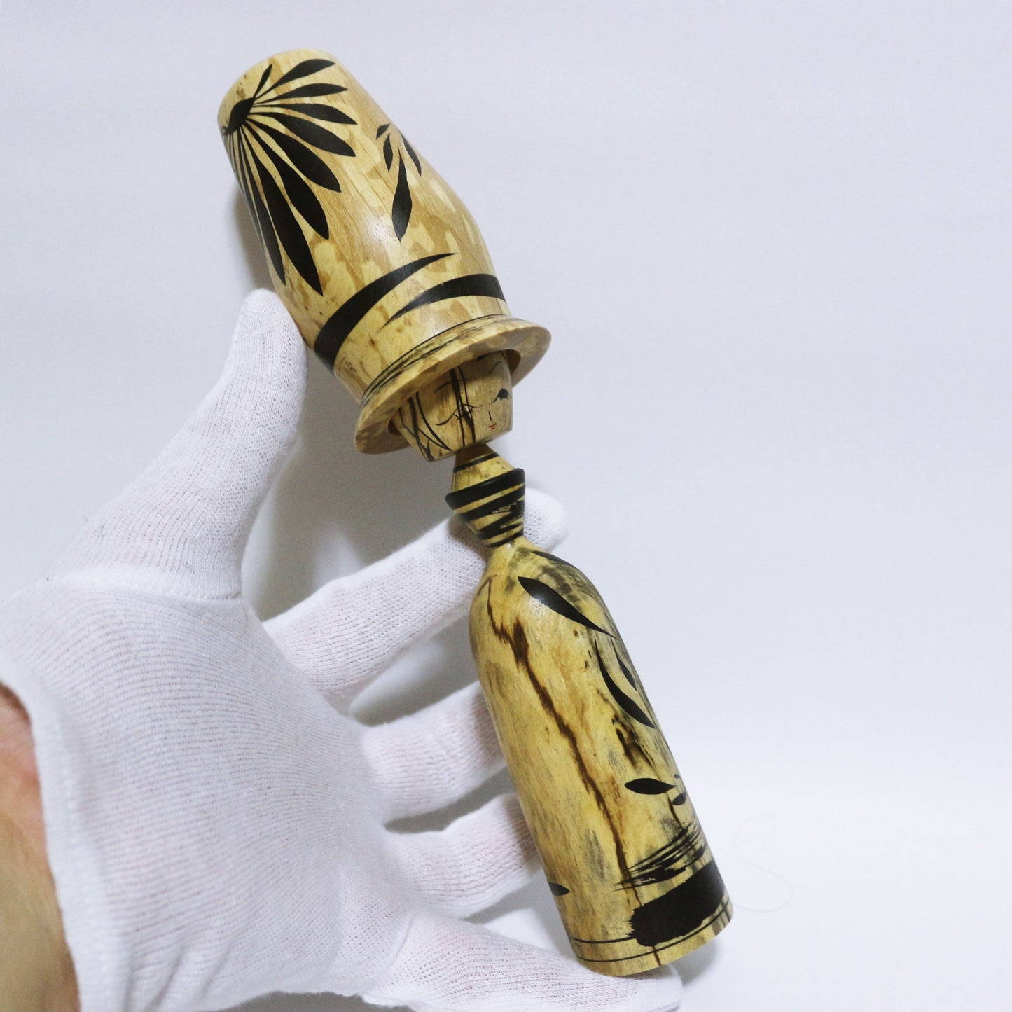 シデ・スポルテッド Hornbeam Spalted KOKESHI ※631