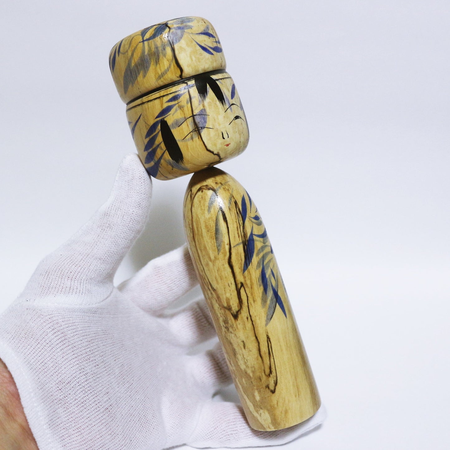 シデ・スポルテッド Hornbeam Spalted KOKESHI ※632