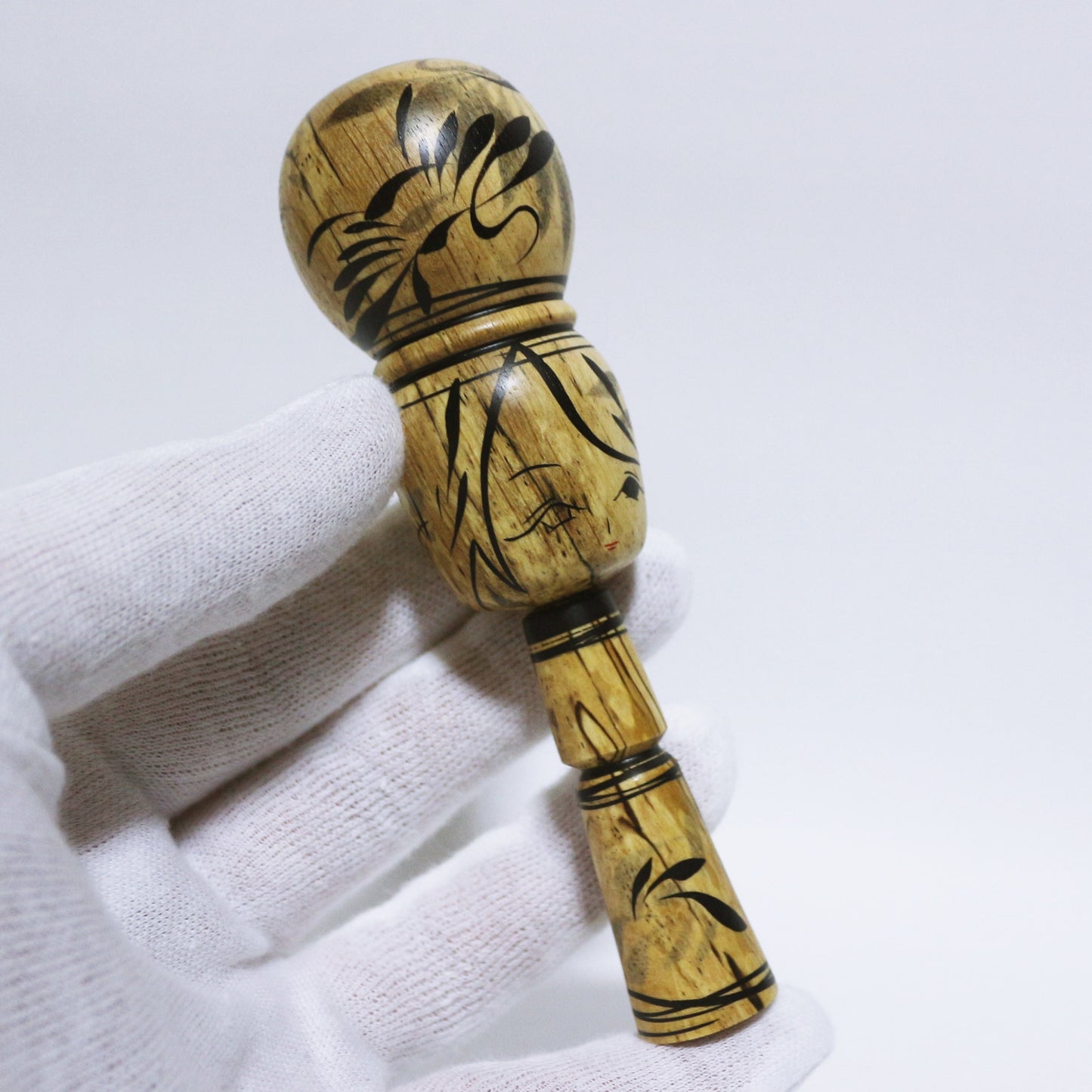 シデ・スポルテッド Hornbeam Spalted KOKESHI ※633