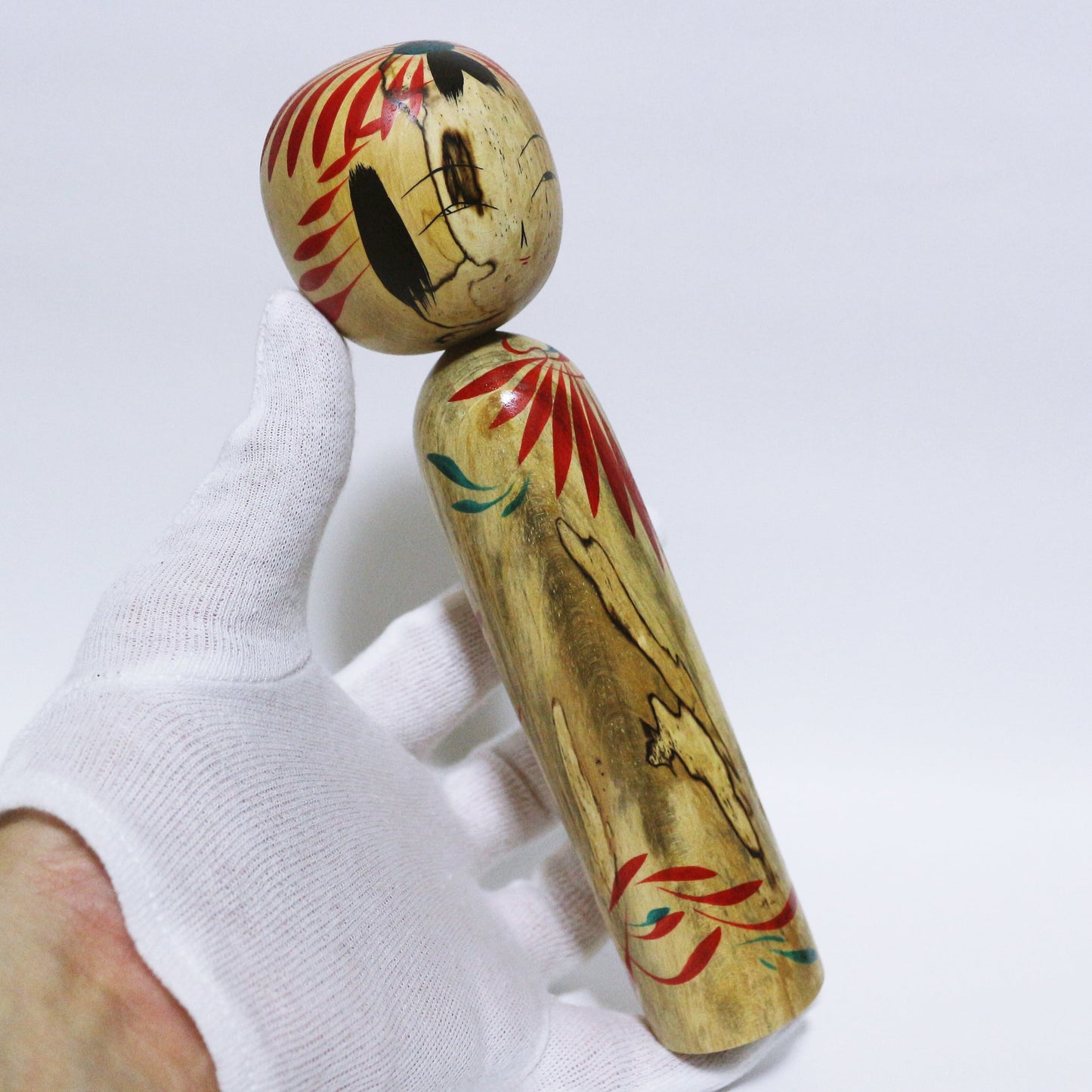 シデ・スポルテッド Hornbeam Spalted KOKESHI ※634