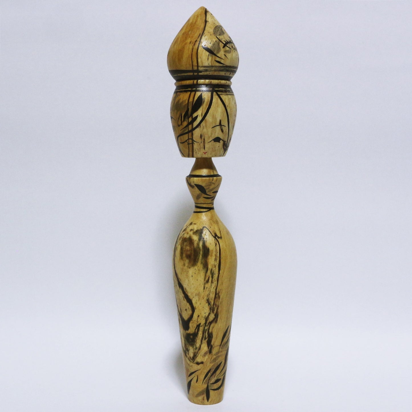 シデ・スポルテッド Hornbeam Spalted KOKESHI ※635