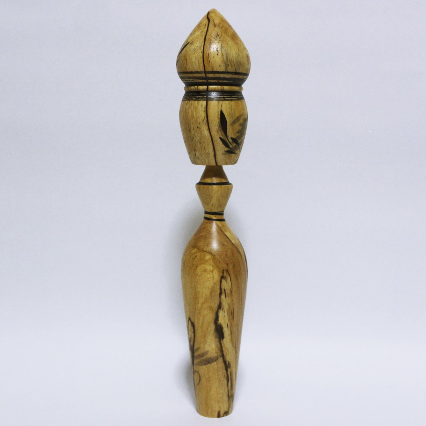シデ・スポルテッド Hornbeam Spalted KOKESHI ※635