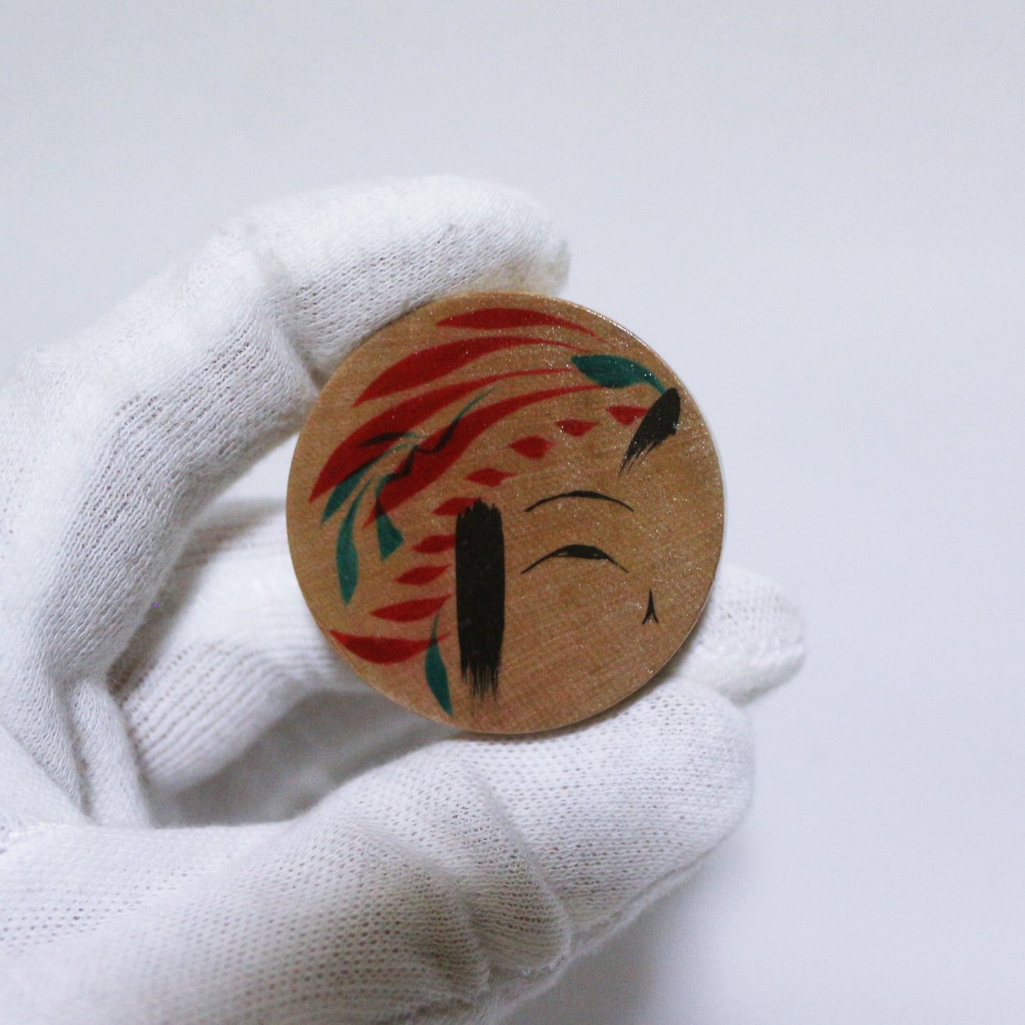 こけしブローチ KOKESHI Brooch ※656