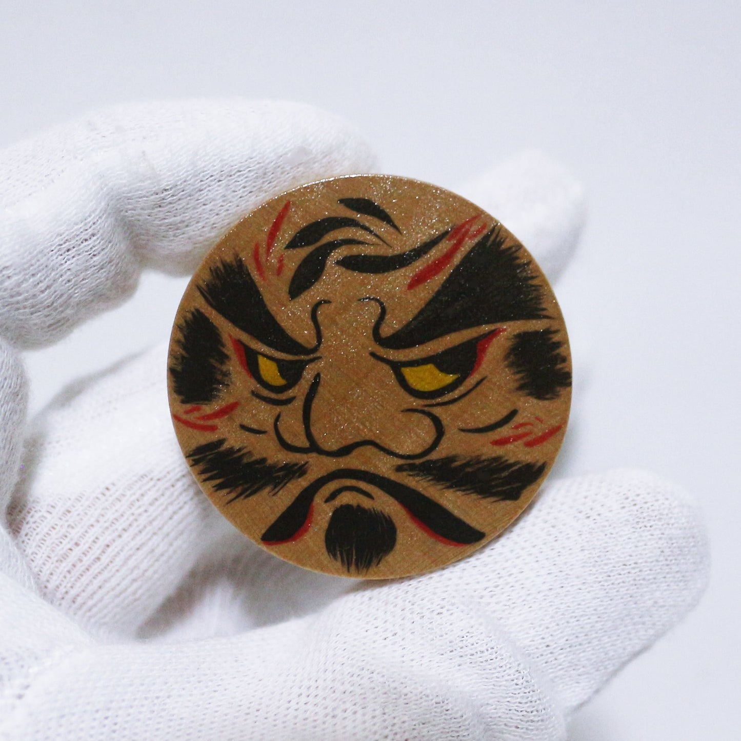 だるまブローチ DARUMA Brooch ※657