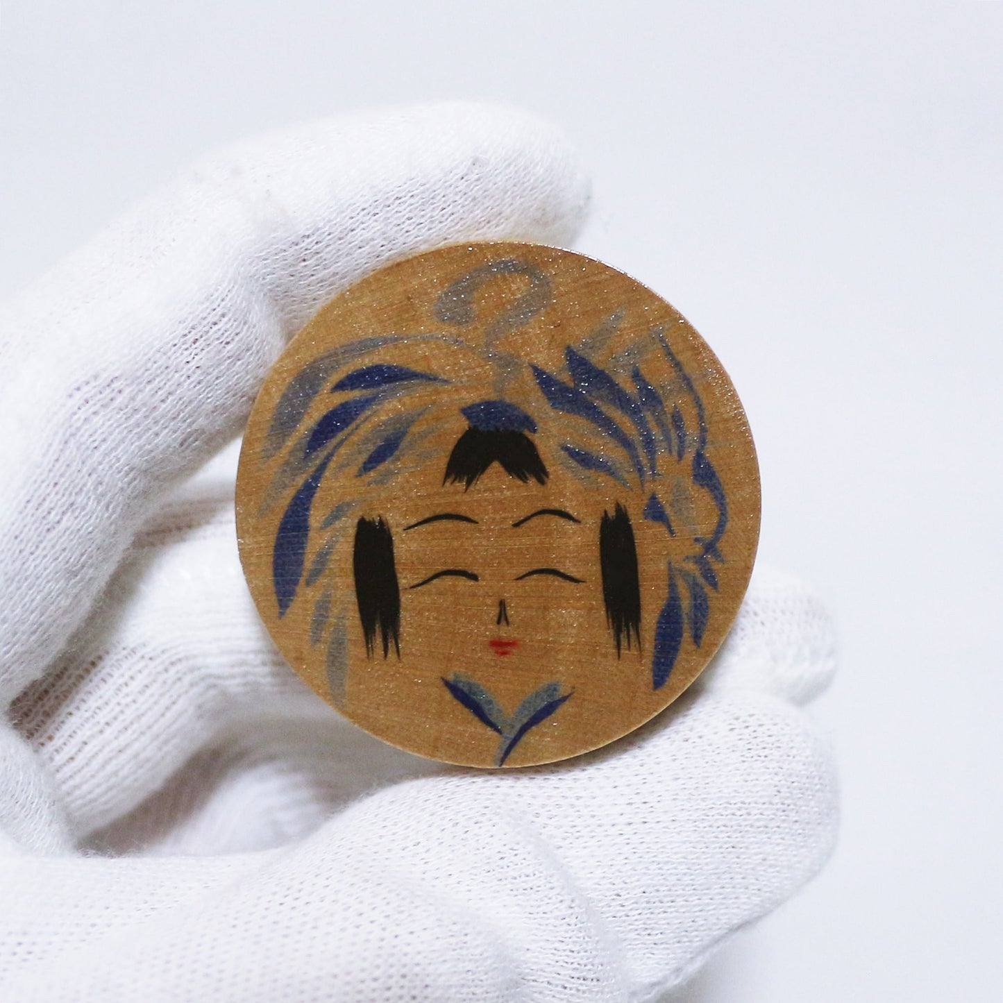 こけしブローチ KOKESHI Brooch ※659