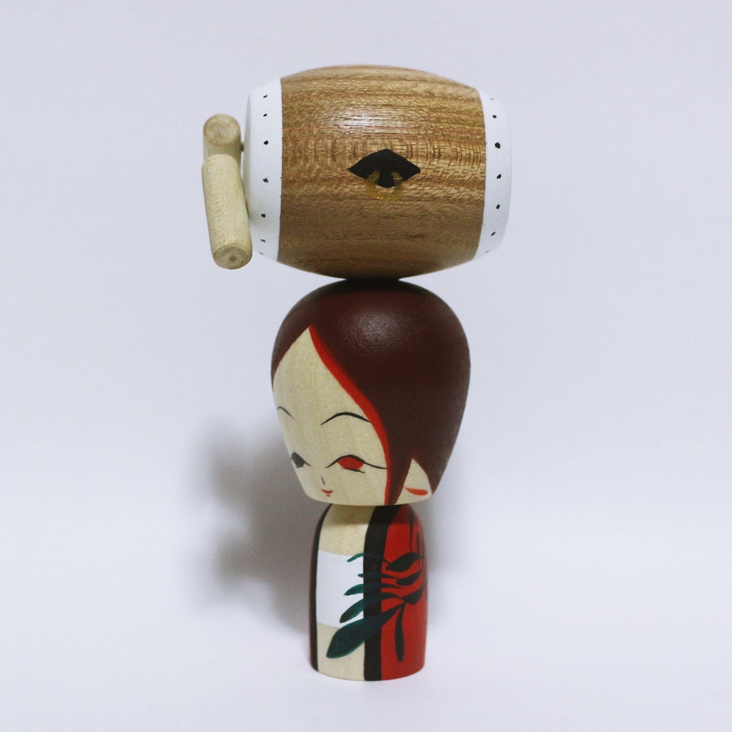 夏祭り 和太鼓こけし Summer Festival Japanese Drum KOKESHI ※664