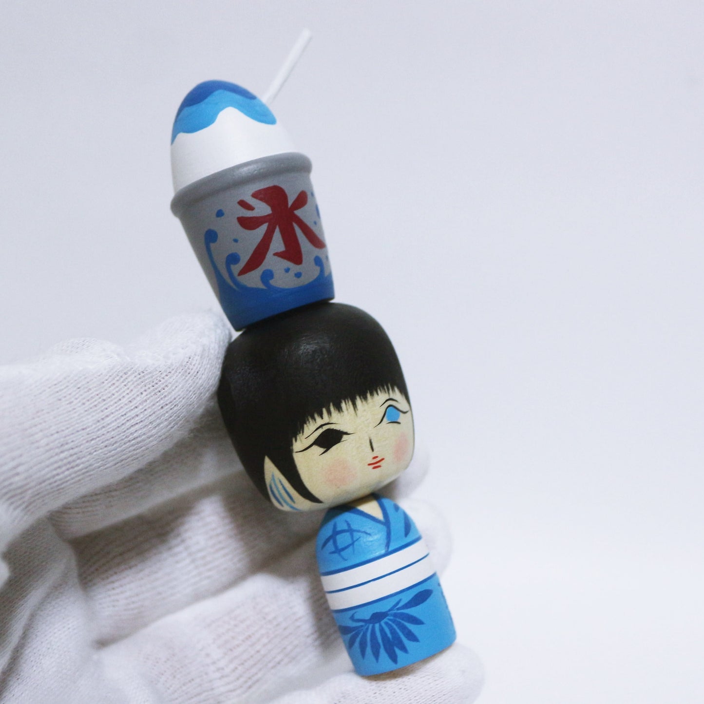 夏祭り かき氷こけし Summer Festival shaved Ice KOKESHI ※666