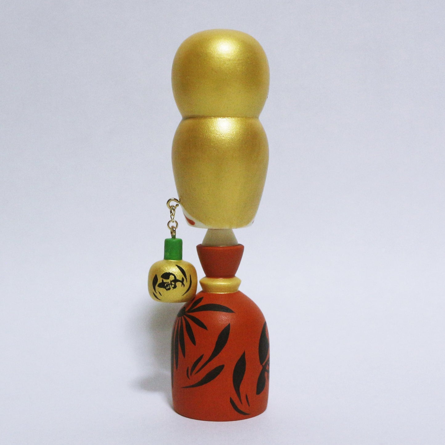 HALLOWEEN カボチャ イヤリング こけし Pumpkin Earrings KOKESHI ※683
