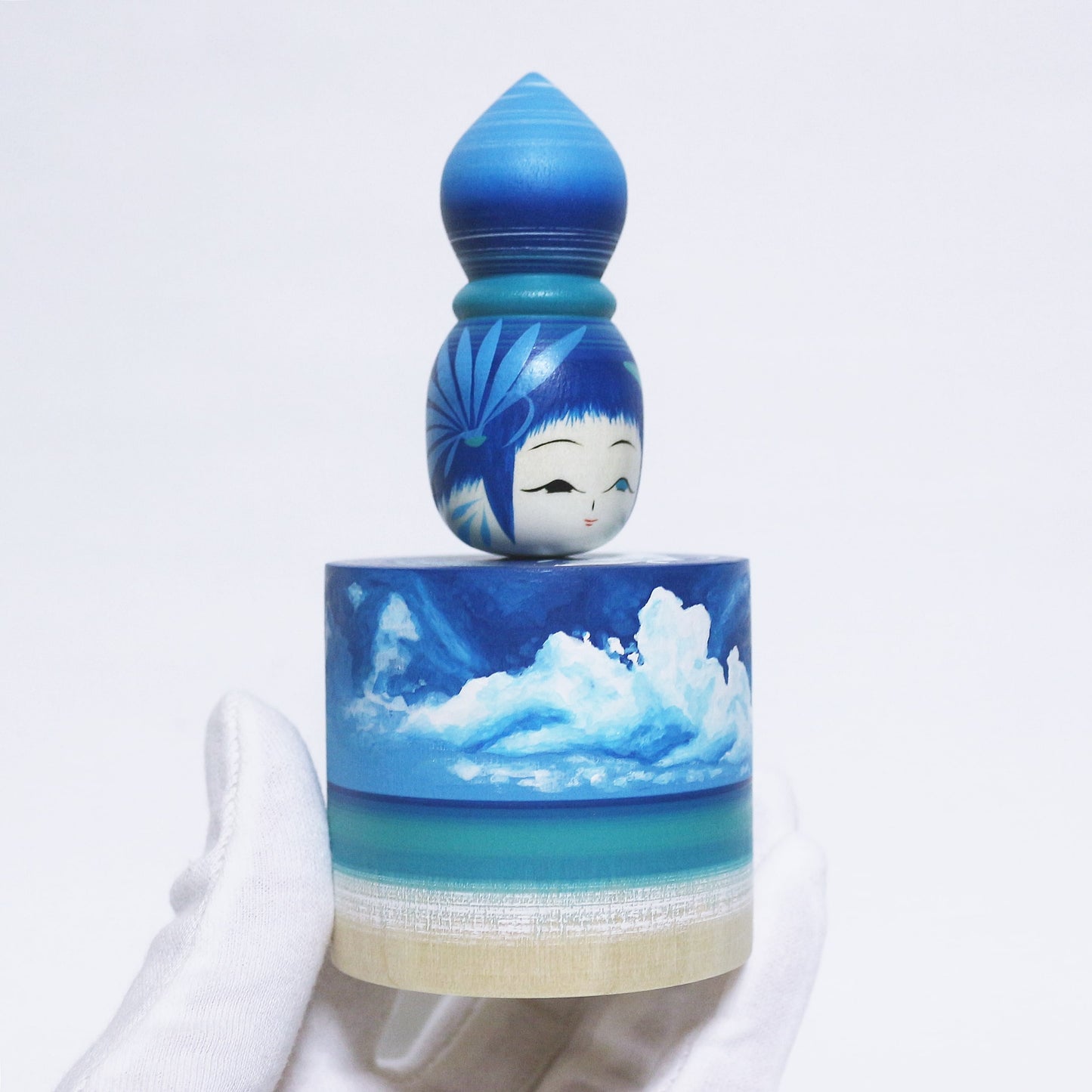Mixed tree species Hat Kokeshi *1