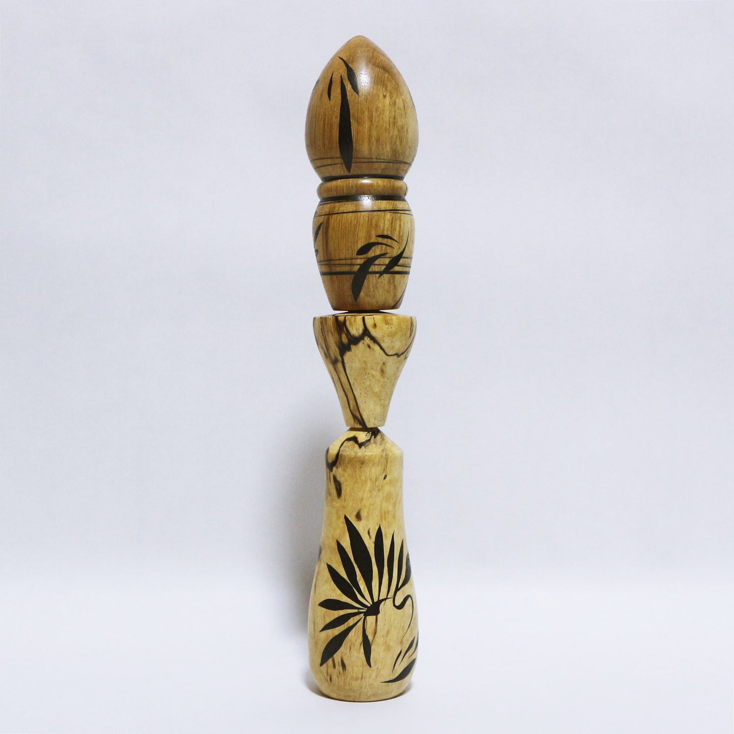 シデ・スポルテッド Hornbeam Spalted KOKESHI ※762