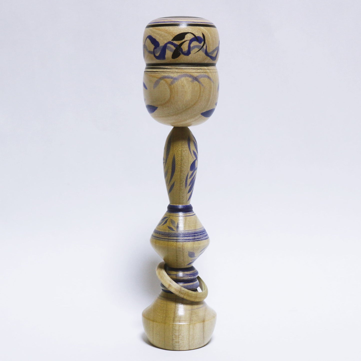 ユリノキ&センノキ 輪入れ Tulip Tree & Castor Aralia Wood Ring KOKESHI ※825