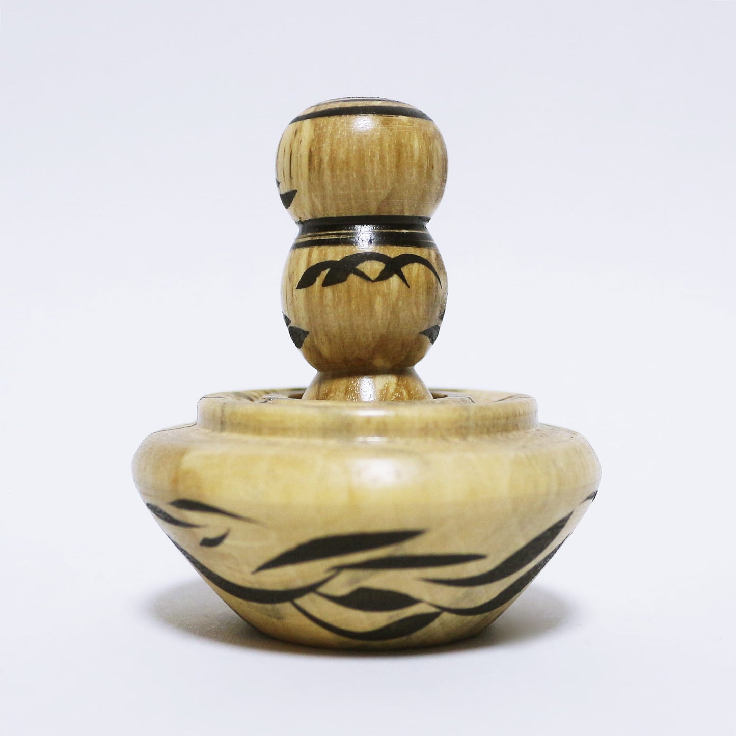 玉入れエジコ 希少材 シデ・スポルテッド Rare Spalted Hornbeam Baby TAMA-IRE EJIKO ※862