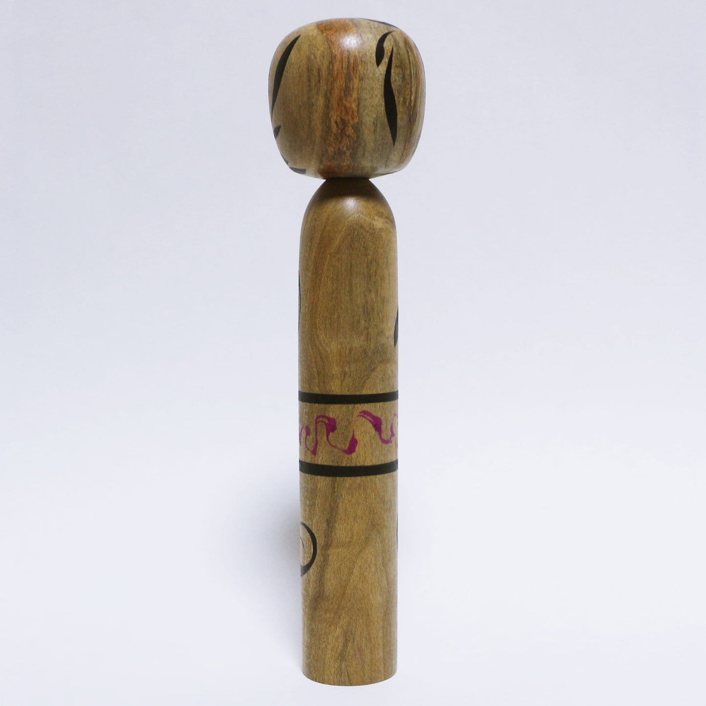希少材 カエデ・スポルテッド(ブルーステイン) Rare Spalted Blue stain Maple KOKESHI ※878