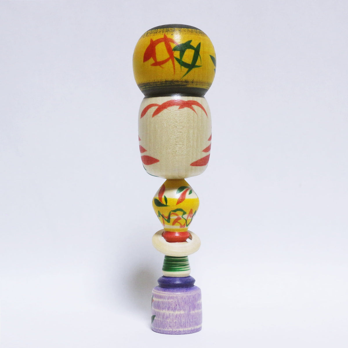 本人型 輪入りこけし Noboru Wagatsuma Type Wooden Ring KOKESHI ※976