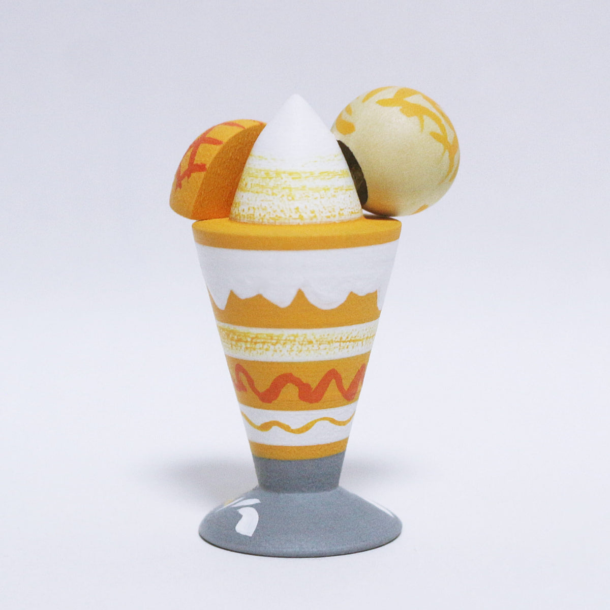 宮崎 マンゴーパフェ 日本縦断こけし 4/47 MIYAZAKI Mango Parfait Japan-crossing KOKESHI 4/47 ※998