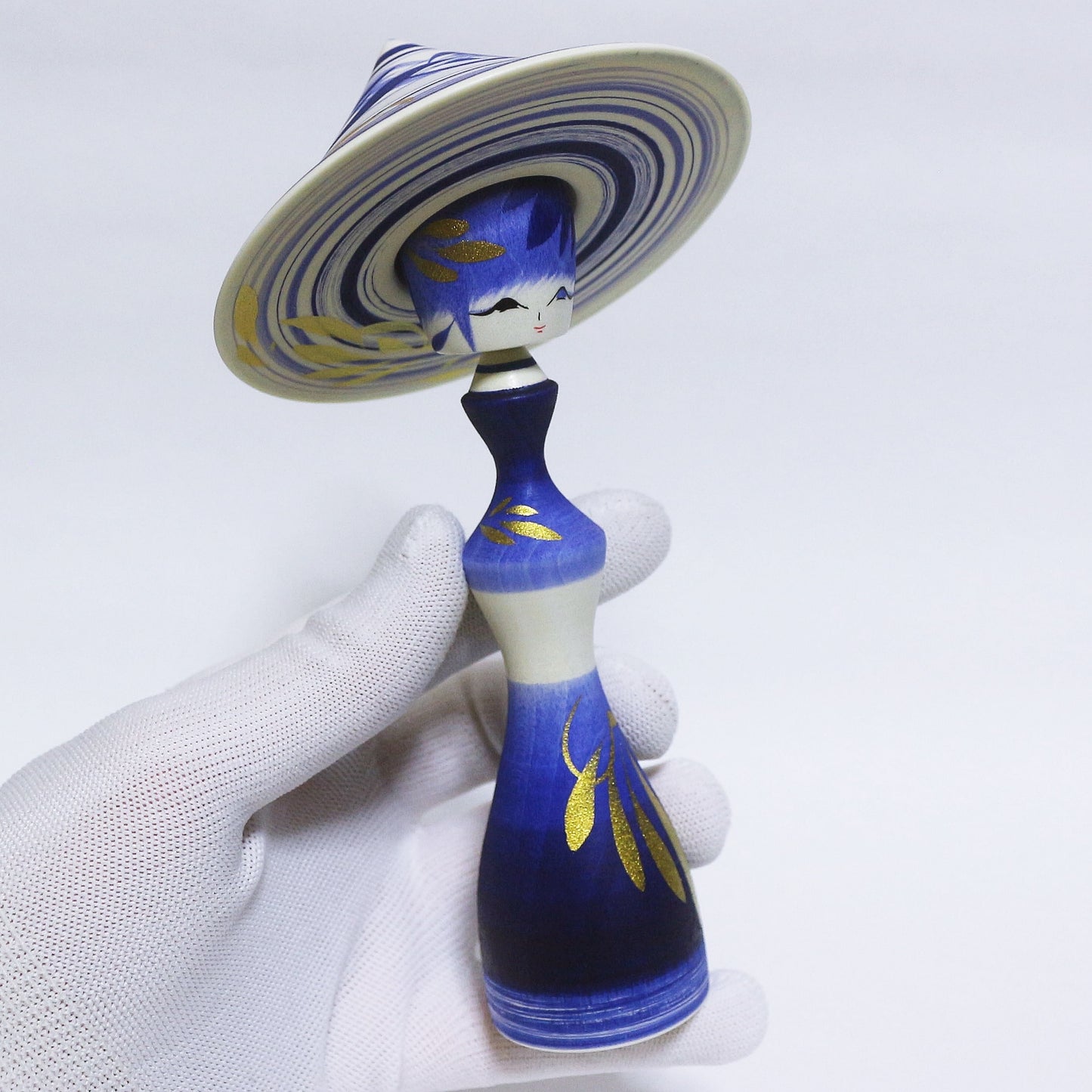 青紫 帽子 こけし AO-MURASAKI Hat KOKESHI ※250