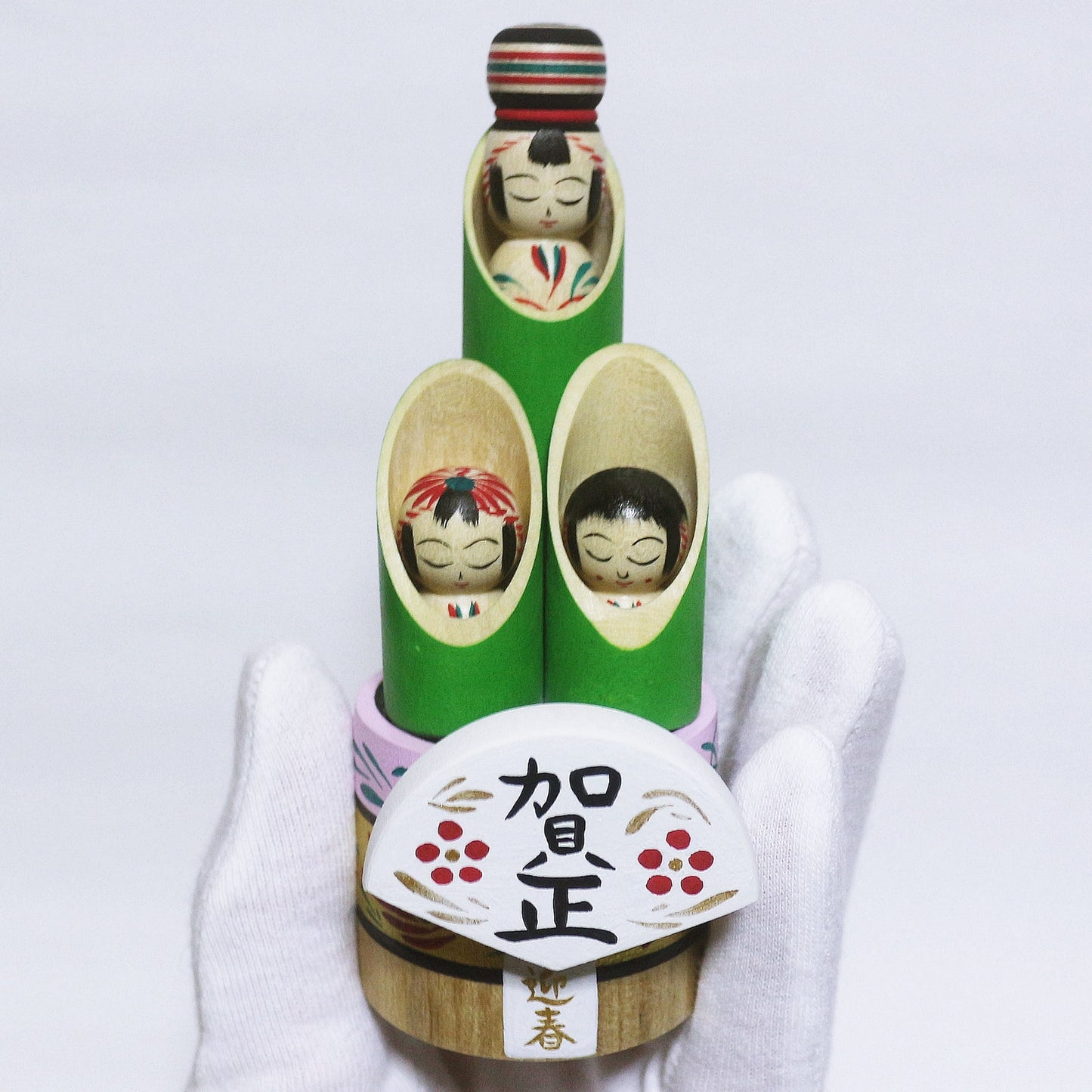 お正月 門松 こけし New Year OSYOGATSU KADOMATSU KOKESHI ※271