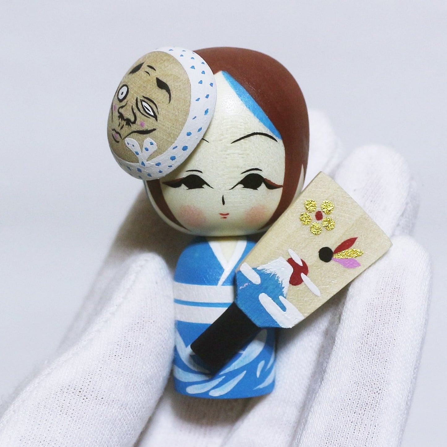 お正月 羽子板 こけし New Year OSYOGATSU Battledore HAGOITA KOKESHI ※269