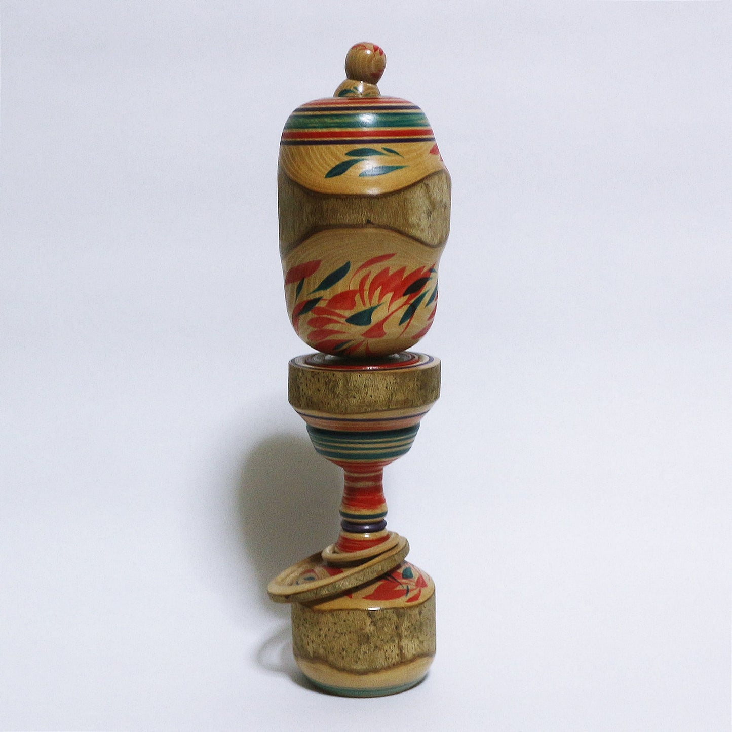 本人型 闇夜 こけし Noboru Wagatsuma Type YAMIYO KOKESHI #333