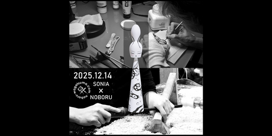 【NIVIA】SONIA × NOBORU Collaboration Kokeshi オンラインショップ新作販売 2025年12月14日（日）20時