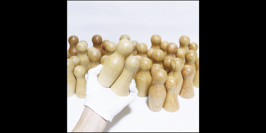 【kitakami なかよしこけし】桜、欅材20セット納品