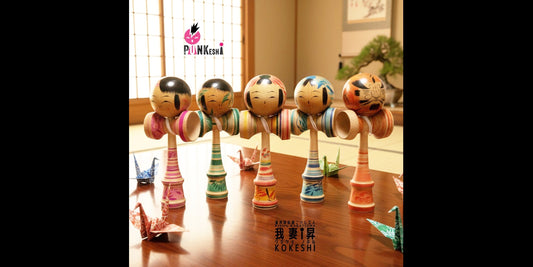 【ケンダマ-コケシ】PUNKeshi