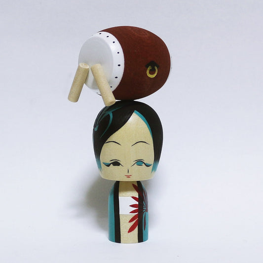 Mixed tree species Hat Kokeshi *1