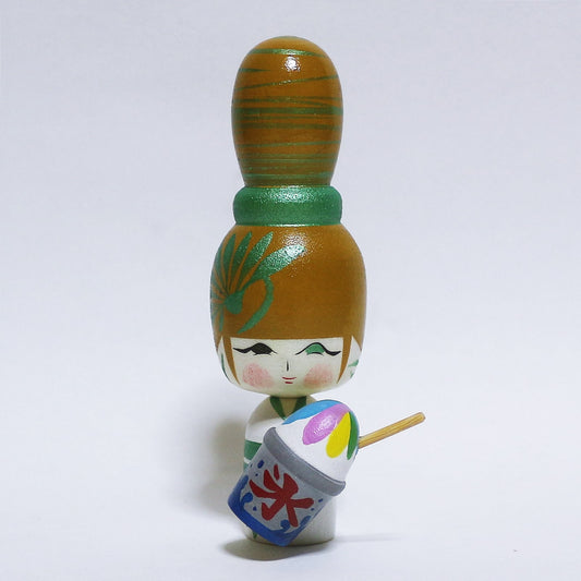 Mixed tree species Hat Kokeshi *1