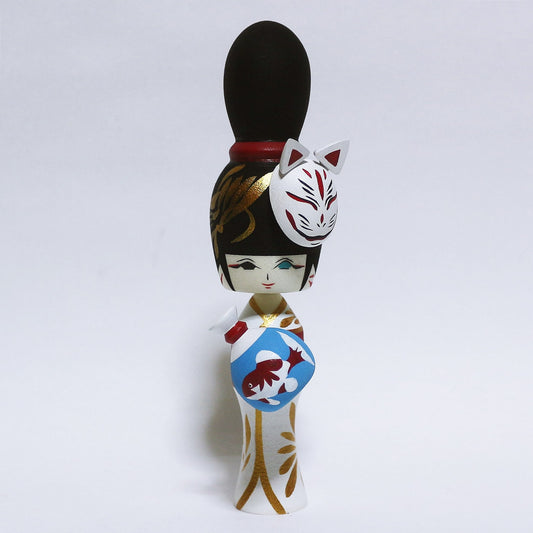 Mixed tree species Hat Kokeshi *1