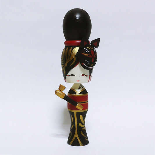 Mixed tree species Hat Kokeshi *1