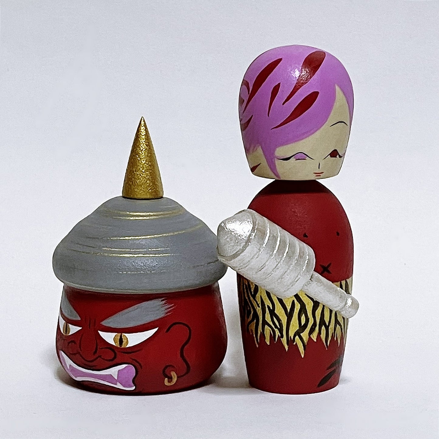 鬼　妖怪　こけし　Oni Yokai Kokeshi　※141