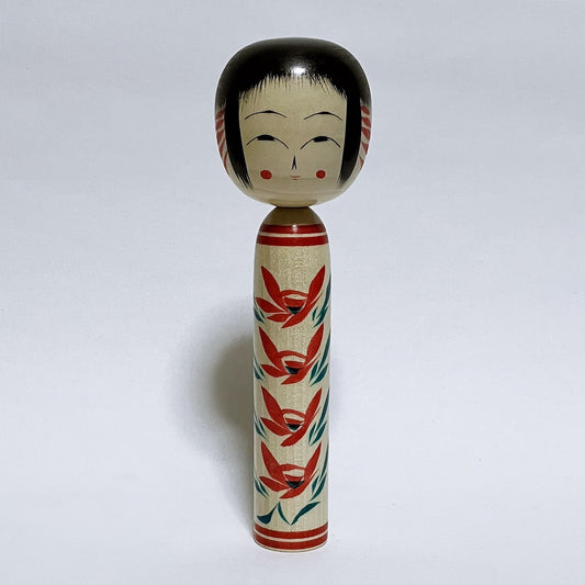 遠刈田こけし　本人型　Noboru Wagatsuma type Kokeshi　※145