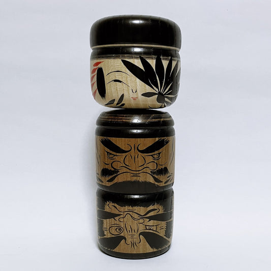 Mixed tree species Hat Kokeshi *1