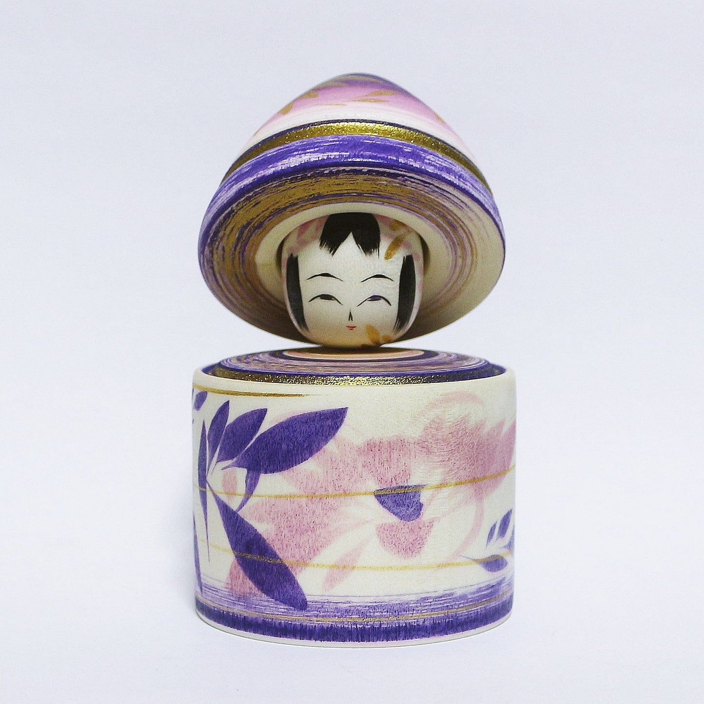 Mixed tree species Hat Kokeshi *1