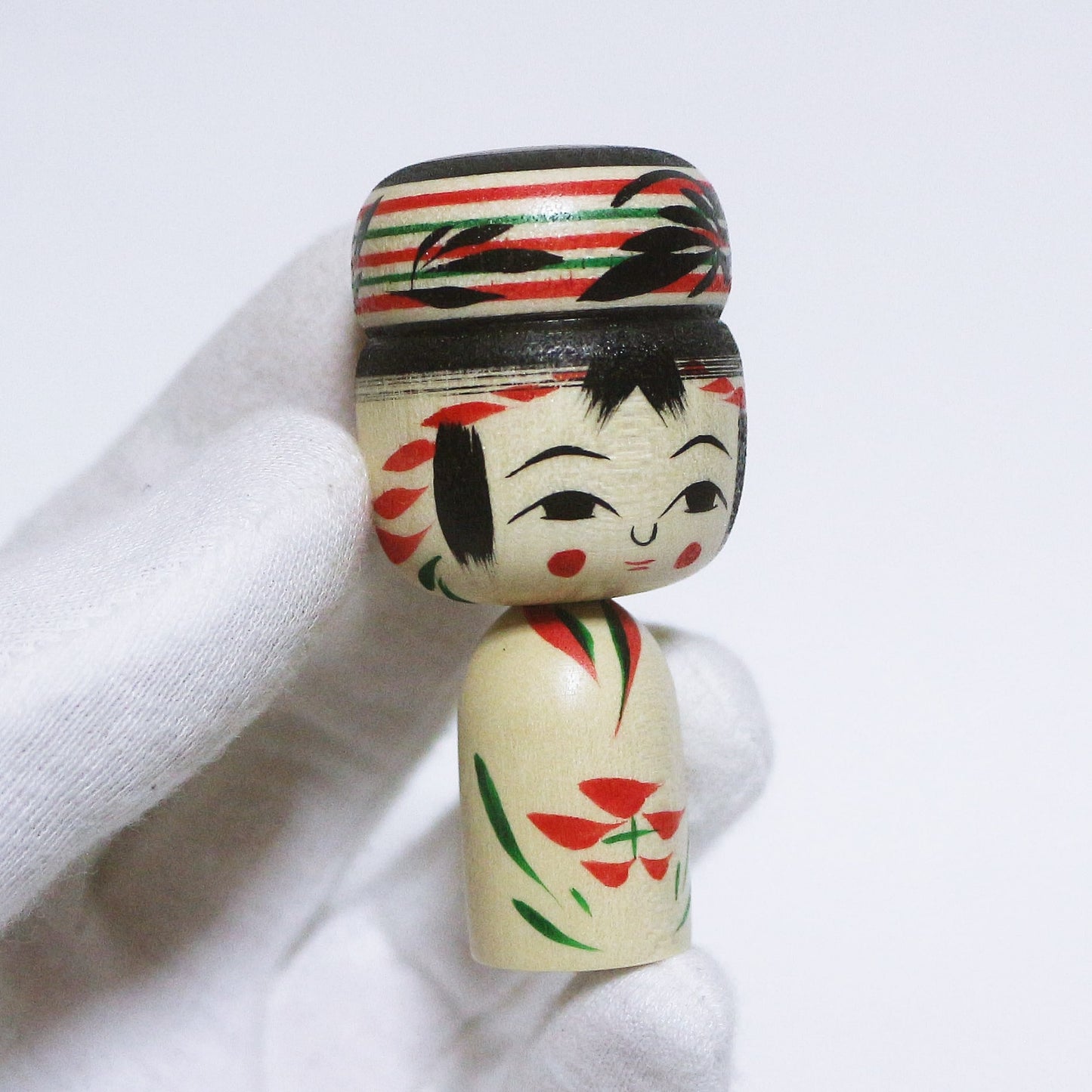 Mixed tree species Hat Kokeshi *1