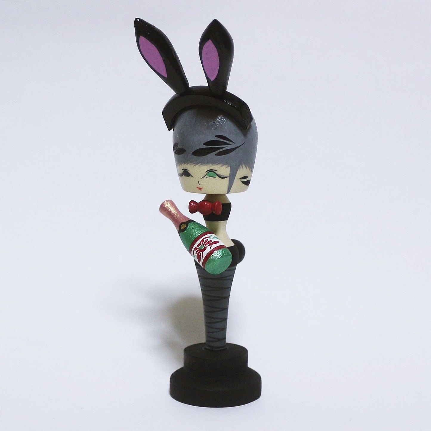 バニーガール　シャンパン　こけし　Bunny Girl Champagne Kokeshi　※180