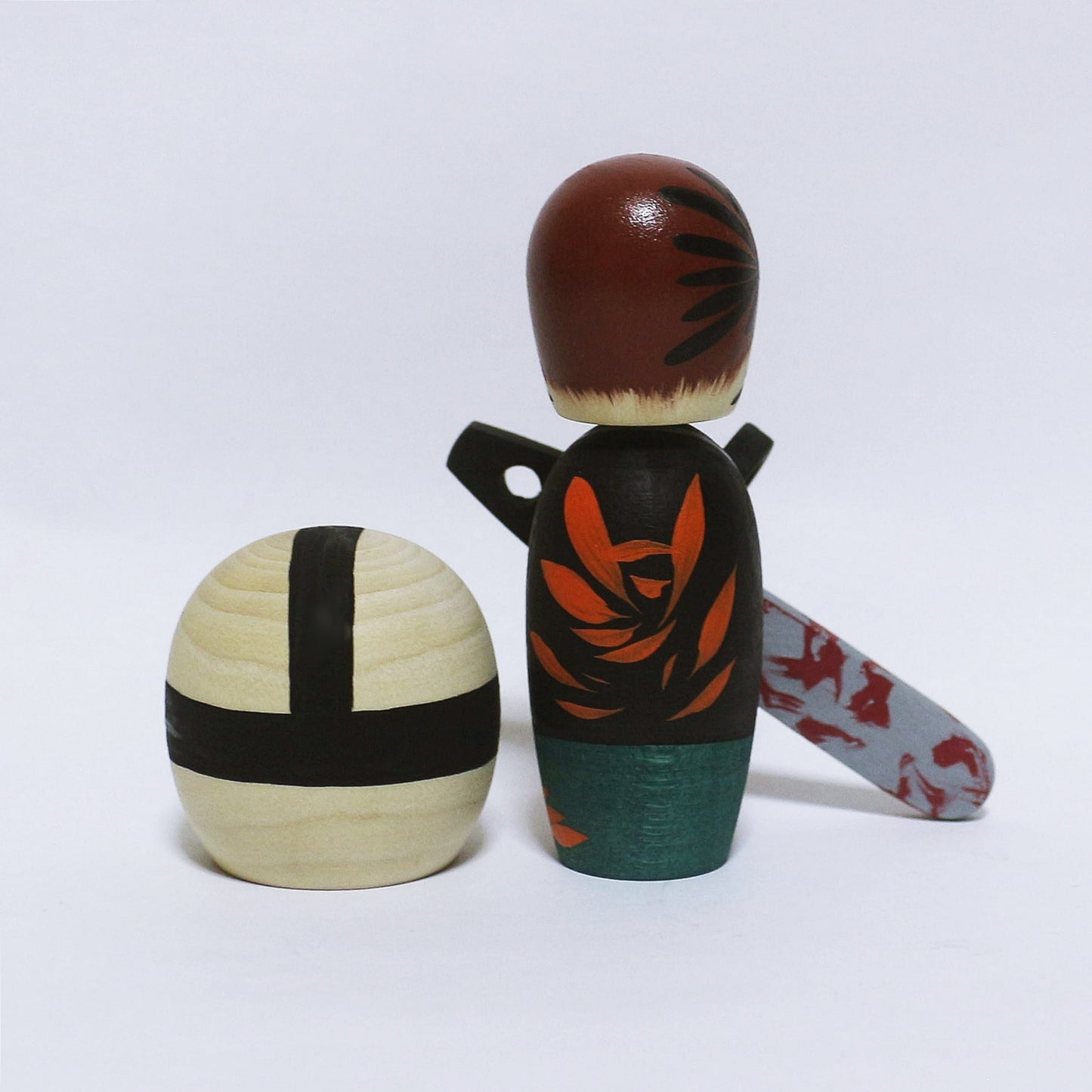 Mixed tree species Hat Kokeshi *1