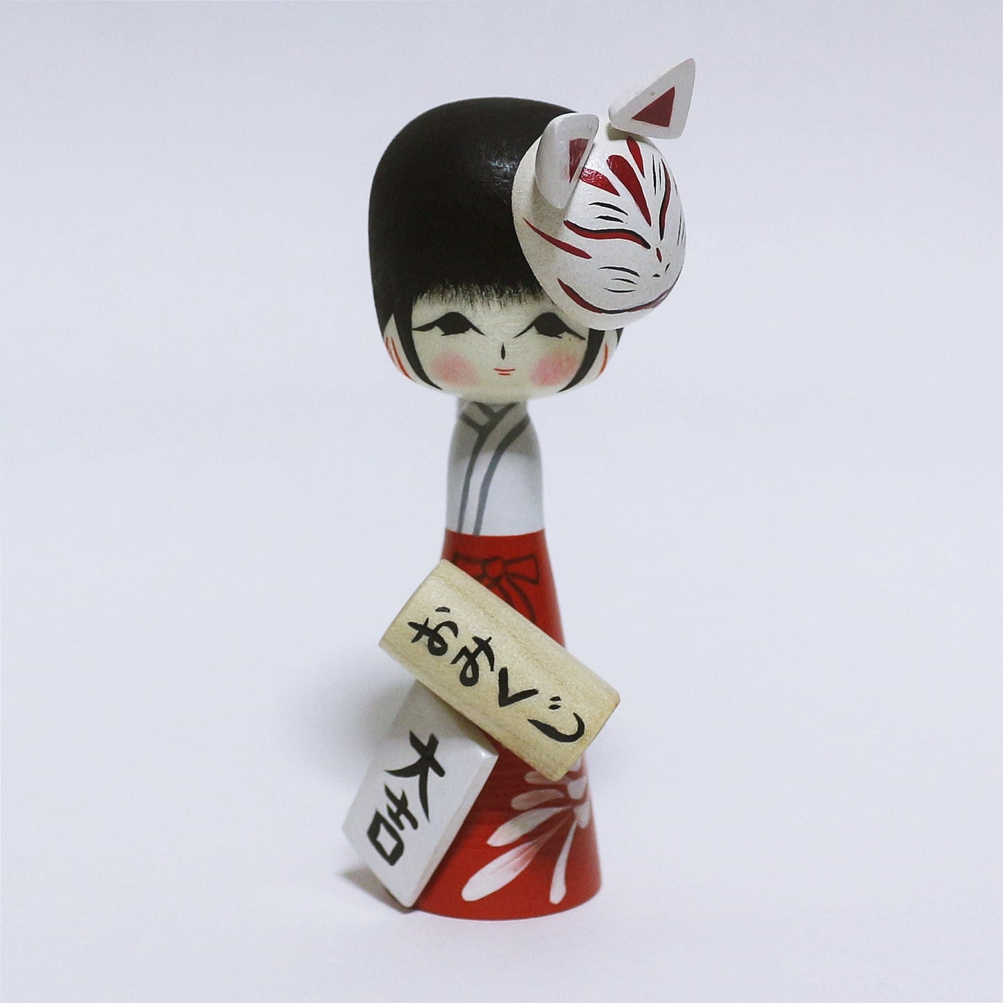 Mixed tree species Hat Kokeshi *1