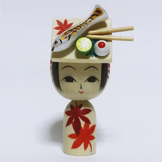 Mixed tree species Hat Kokeshi *1