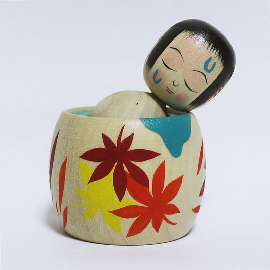 Mixed tree species Hat Kokeshi *1