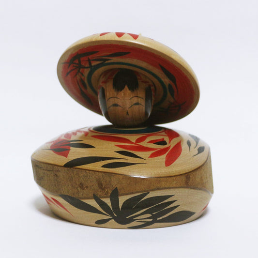 Mixed tree species Hat Kokeshi *1