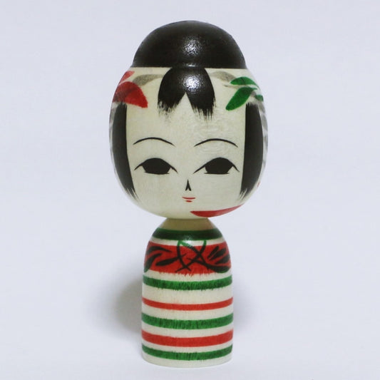 髷　こけし　Bun Hair Kokeshi　※228