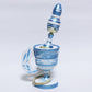 スカイブルー　玉入れ　闇夜　ティーカップ　こけし　Sky Blue Tea Cup TAMAIRE YAMIYO KOKESHI　※235