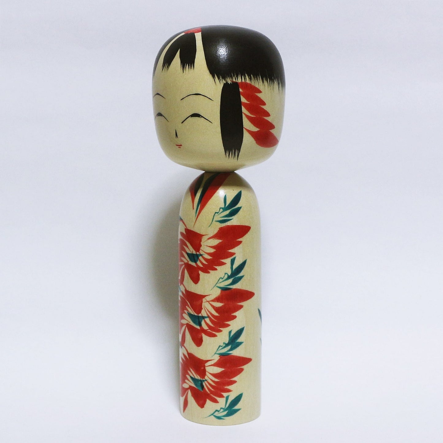 本人型　重ね菊　こけし　Noboru Wagatsuma Type KASANE-GIKU KOKESHI　※241