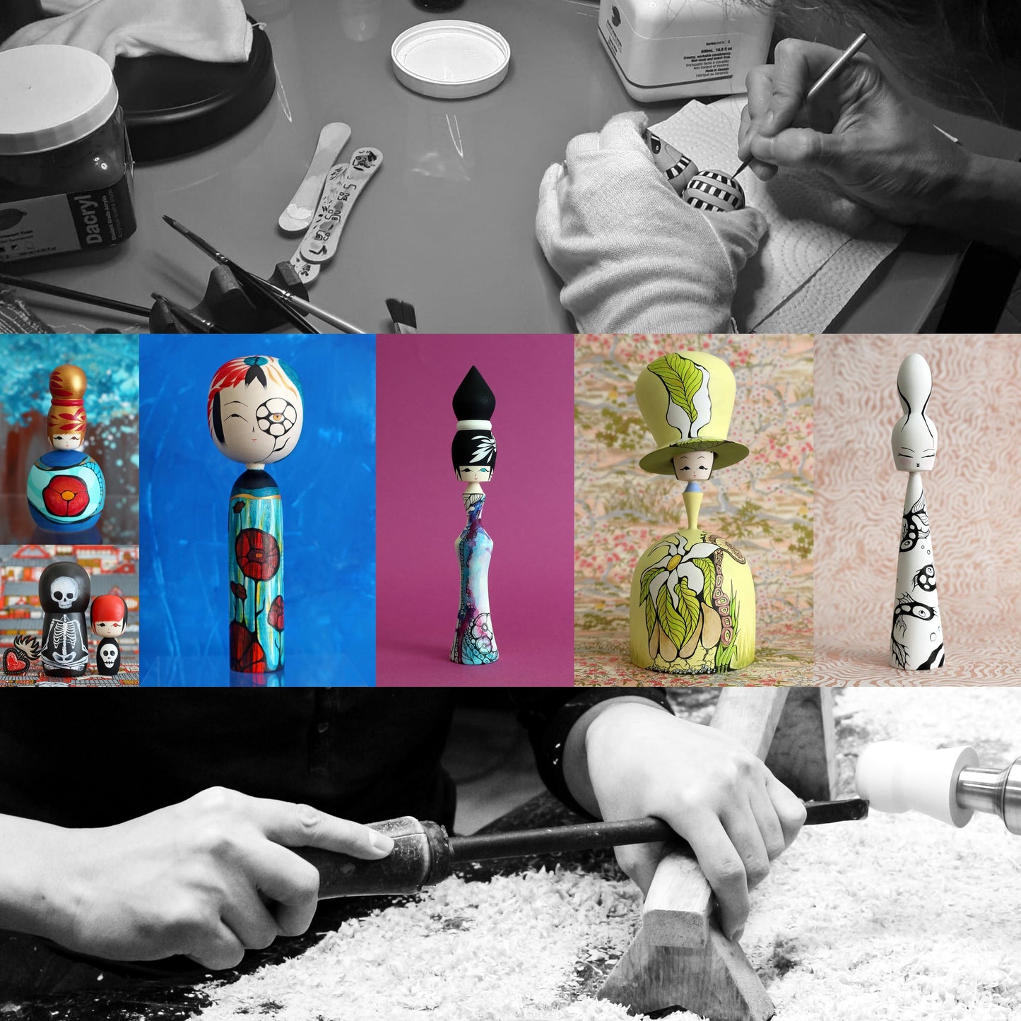 NIVIA / SONIA × NOBORU Collab KOKESHI　※730