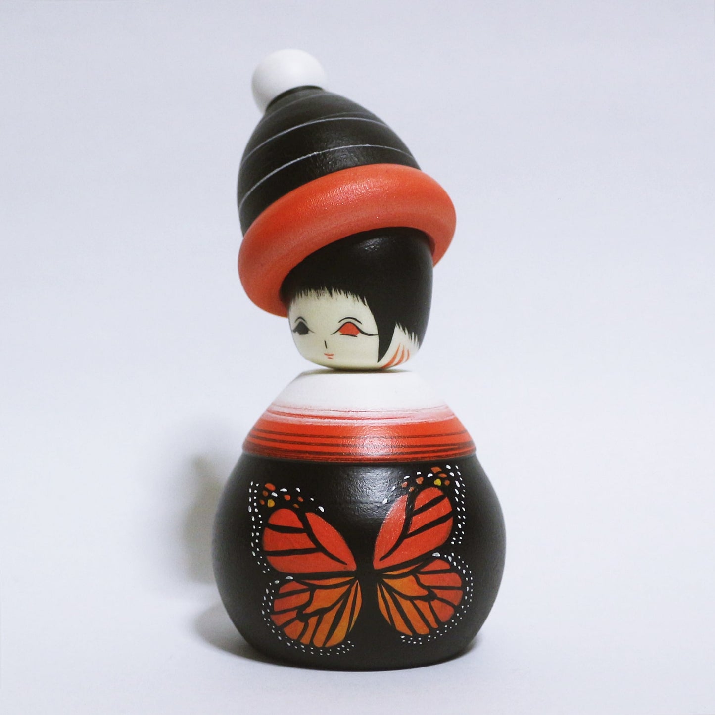 Orange オオカバマダラ　Monarch Butterfly Hat EJIKO　#349