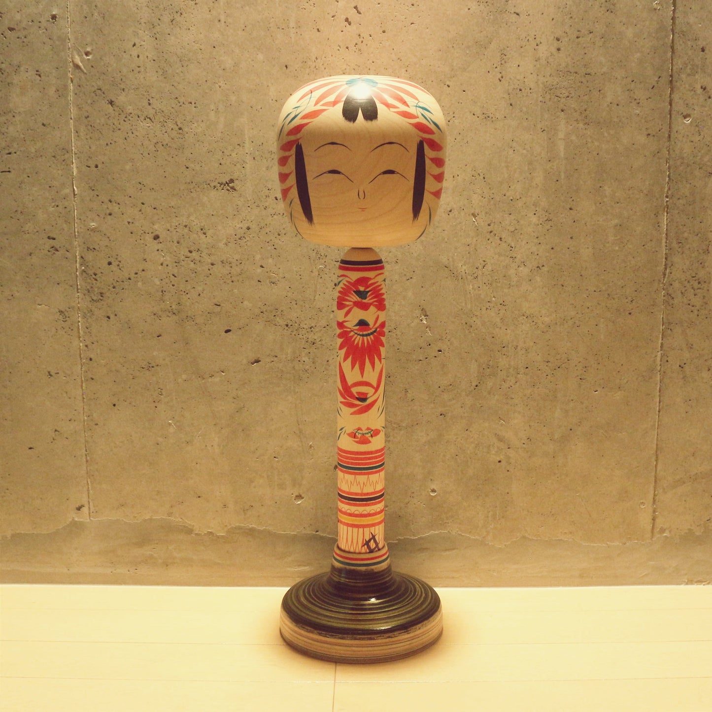 一尺七寸五分　本人型　Noboru Wagatsuma Type KOKESHI　#387