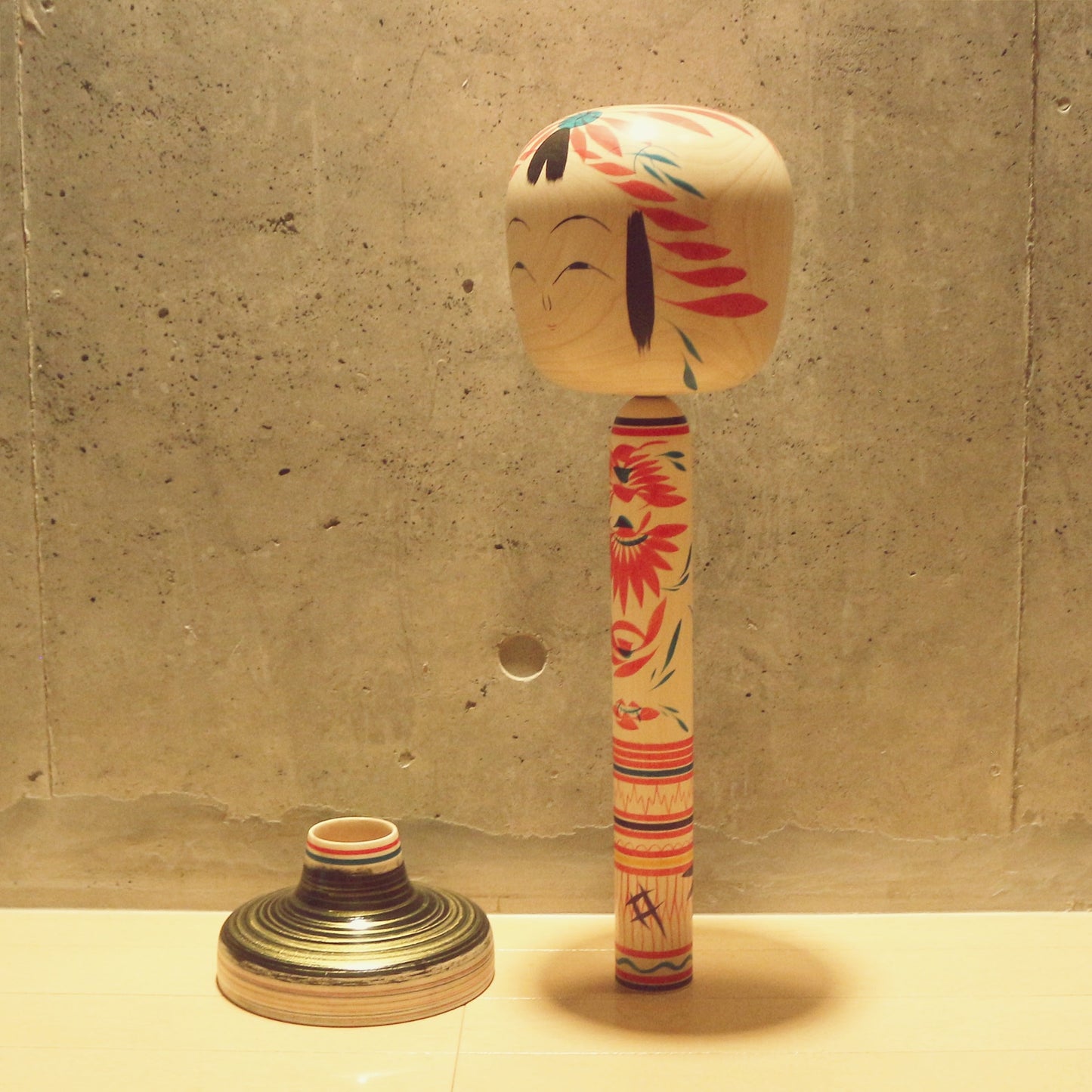 一尺七寸五分　本人型　Noboru Wagatsuma Type KOKESHI　#387