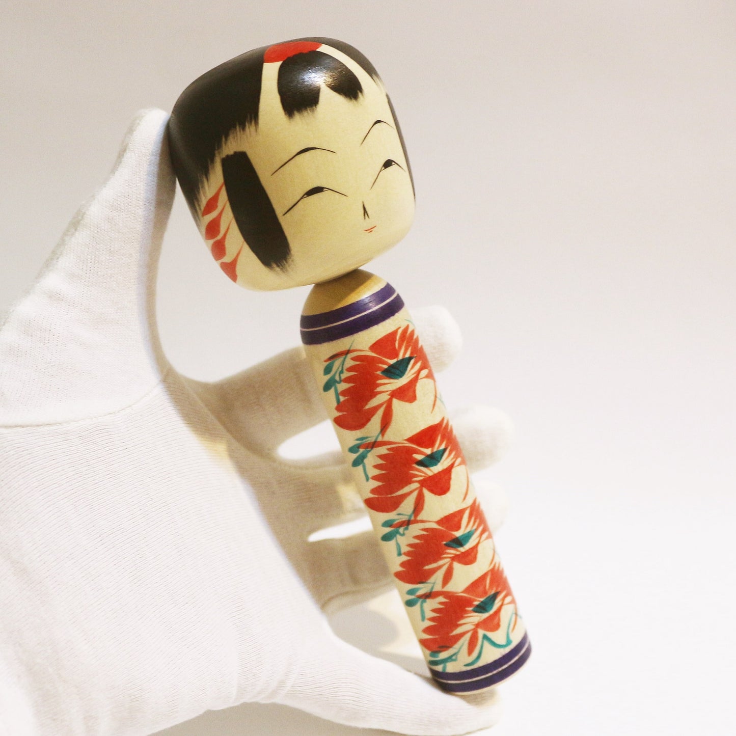 六寸　本人型 　Noboru Wagatsuma Type KOKESHI　#390