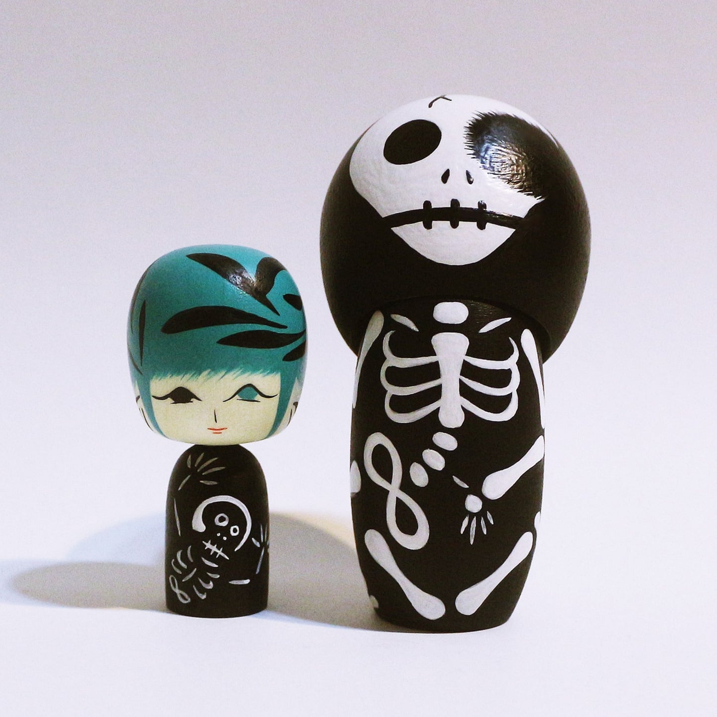 Halloween Skeleton Cosplay KOKESHI　#418